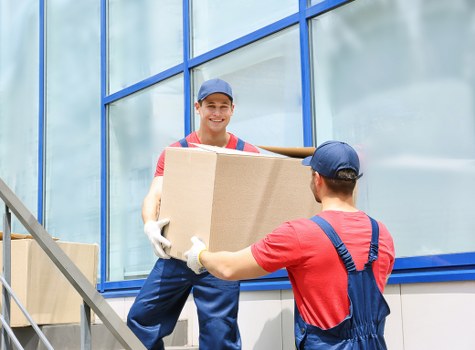 House removal service planning for a local move in Gidea Park