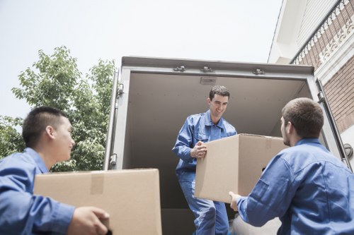 Unpacking essentials in a new home after a move in Gidea Park