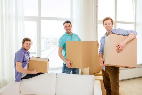 Checklist and planning for removals near Gidea Park