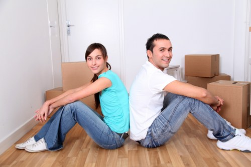 Packing and loading support for a house move in Gidea Park