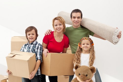 Residential moving service near Gidea Park with parking considerations