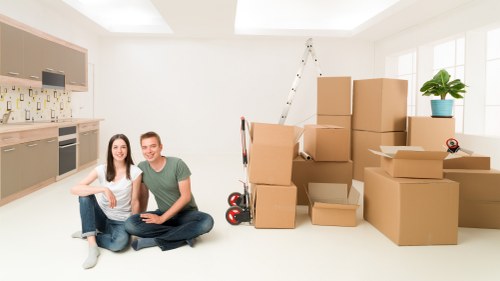 Packing and furniture handling for a Gidea Park relocation