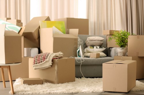 Furniture transport using a reliable Gideapark man with van
