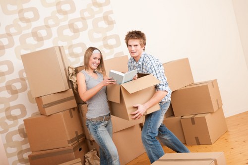 Residential and business removals van service in Gidea Park