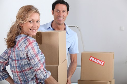 A local home relocation service planning access and parking in Gidea Park