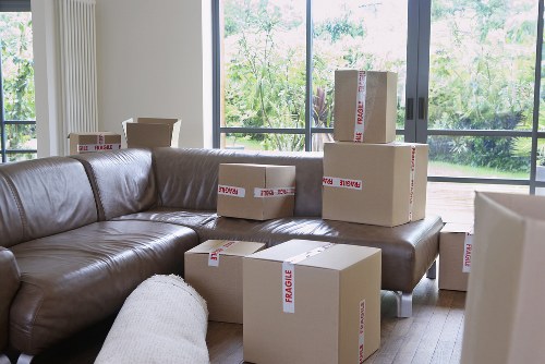 Loading furniture for a house move in Gidea Park